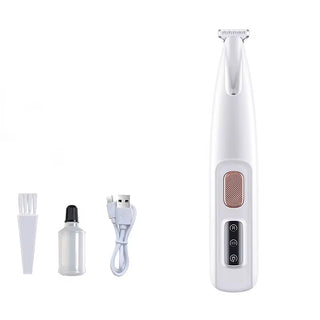 Micro Precision Hair Clippers, Low Noise Waterproof Rechargeable for Paws, Ears, Rump, Face, Eyes