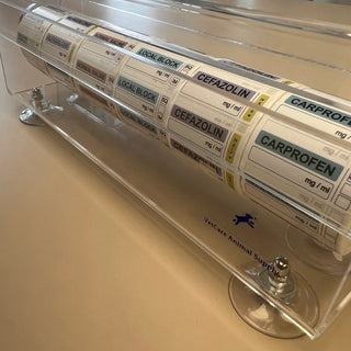 Veterinary Labels Dispenser & Drug Syringe Labels