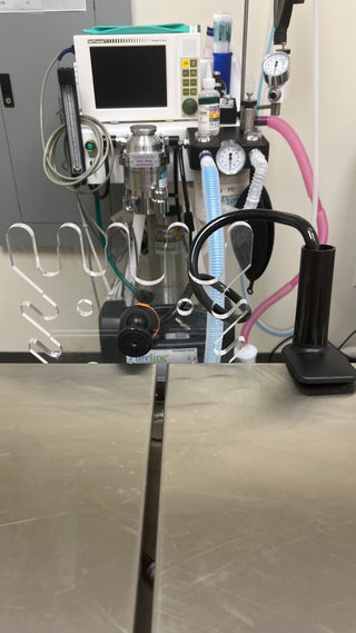 Anesthesia Circuit and Monitors Support Bracket