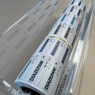 Veterinary Labels Dispenser & Drug Syringe Labels