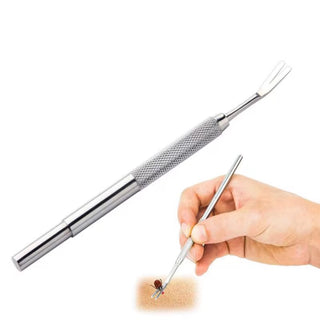3 Pack Tick Remover Tool kit Stainless Steel Tick Remover Tweezers