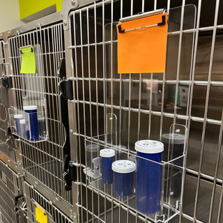 Cage Accessories - Clip Board & Storage Bin