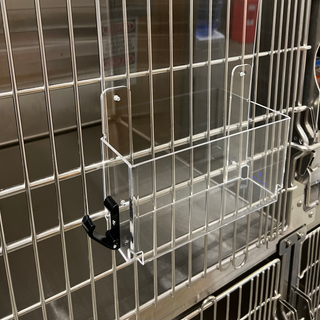 Cage Accessories - Clip Board & Storage Bin