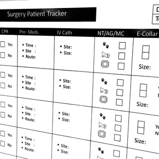 Patient Surgery Tracker Whiteboard