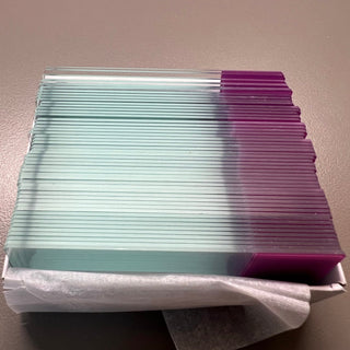 50 Pcs Ground Edge Pre-Cleaned Microscope Slides