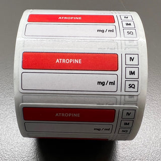 Veterinary Single Drug Syringe Labels