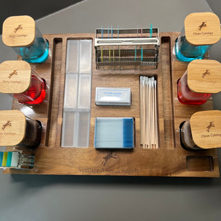Microscope Staining Station