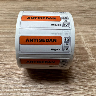 Veterinary Drug Syringe Labels Bundle