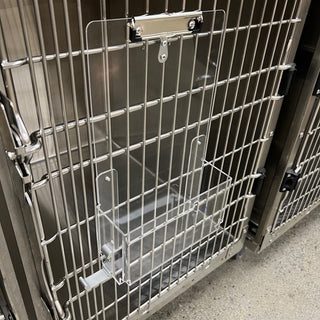 Cage Accessories - Clip Board & Storage Bin