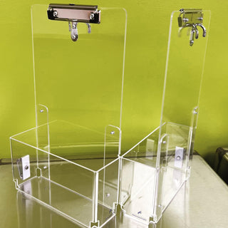 Cage Accessories - Clip Board & Storage Bin