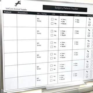 Patient Surgery Tracker Whiteboard