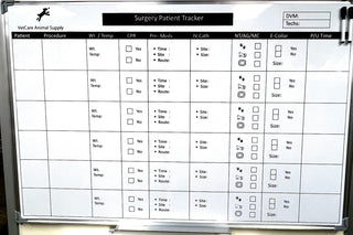 Patient Surgery Tracker Whiteboard