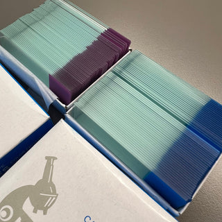 50 Pcs Ground Edge Pre-Cleaned Microscope Slides