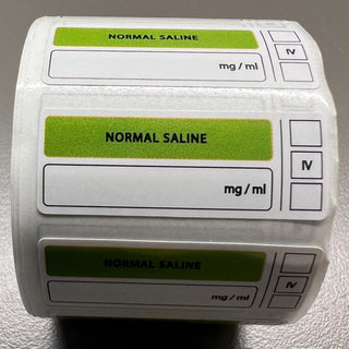 Veterinary Single Drug Syringe Labels
