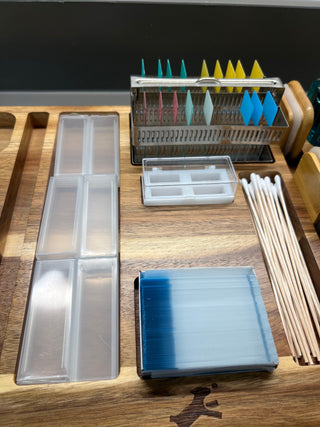 Microscope Staining Station