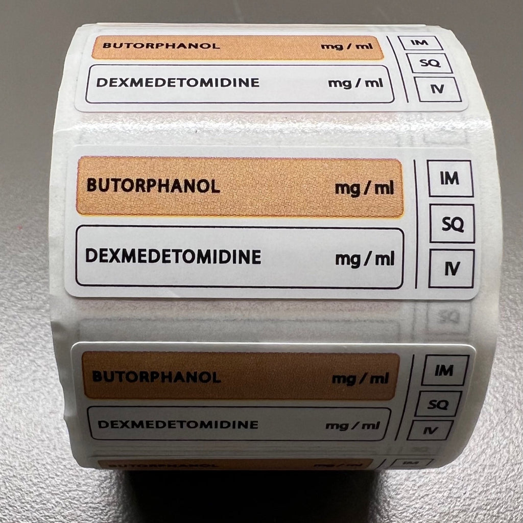 Veterinary Drug Combinations Syringe Labels – VetCare Animal Supply
