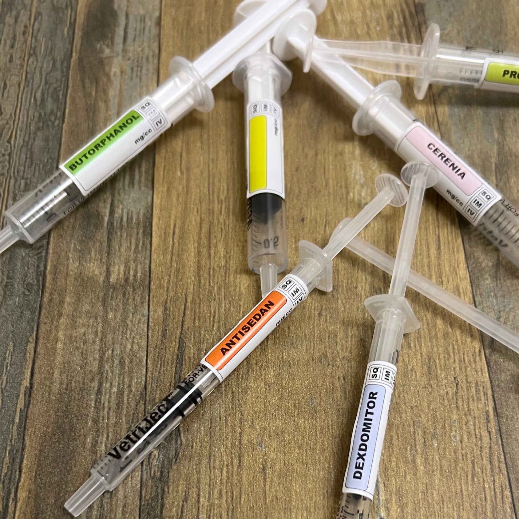 Label Template Veterinary Drug Syringe Labels - Drug Labels For Vets ...