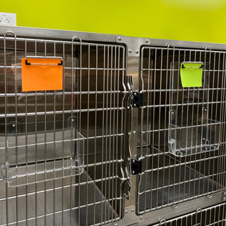 Cage Accessories - Clip Board & Storage Bin
