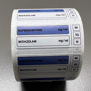 Veterinary Drug Combinations  Syringe Labels