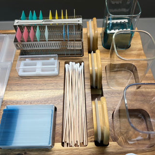 Microscope Staining Station